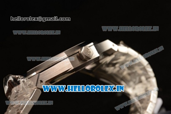 Audemars Piguet Royal Oak 41 MM Clone AP Calibre 3120 Automatic Steel Case Black Dial With Stick Markers Steel Bracelet( JH) - Click Image to Close